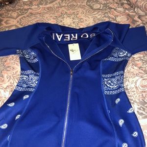 Royal blue So real dress